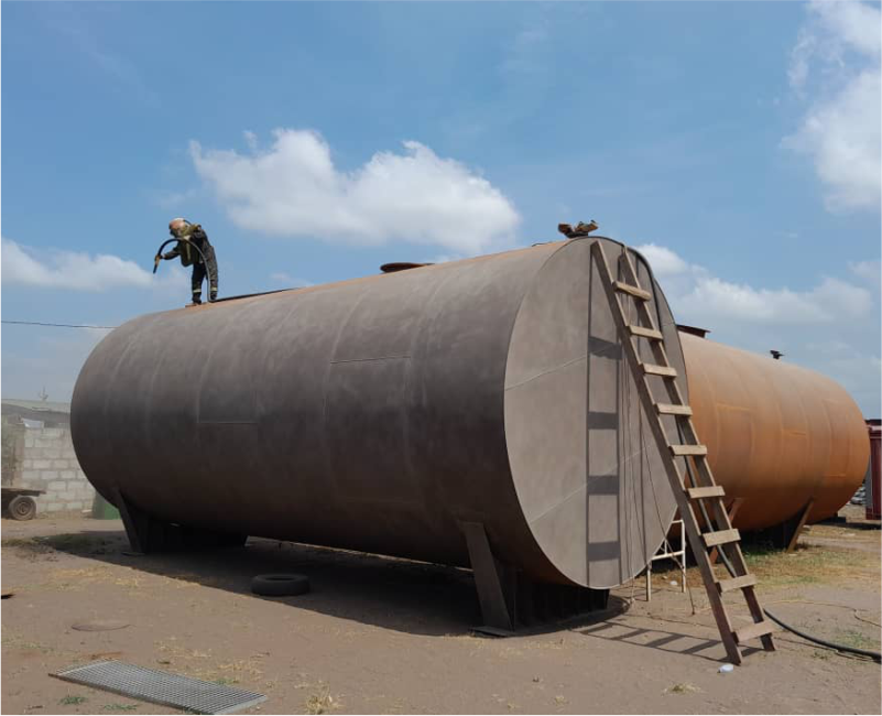 Kasapreko 80,000 Litre Diesel Tank Project